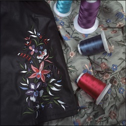 Embroidered fabric and alcazar cones_tcm